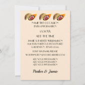 Taco-Party Einladung zum Jahreswechsel (Rückseite)