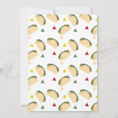 Taco Party Gender Reveal Er oder sie FIESTA Einladung (Rückseite)