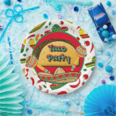 Taco-Party Pappteller (Party)
