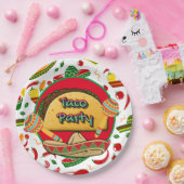 Taco-Party Pappteller (Party)