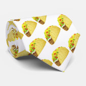 Taco Pattern Krawatte (Gerollt)