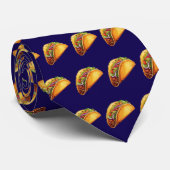 Taco Pattern Neck Tie Krawatte (Gerollt)