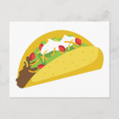 Taco Postkarte (Vorderseite)