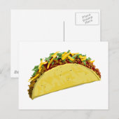 Taco Postkarte (Vorne/Hinten)