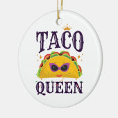 Taco Queen Liebe Tacos Women Keramik Ornament (Links)