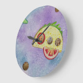 Taco-Raketenuhr Große Wanduhr (Winkel)