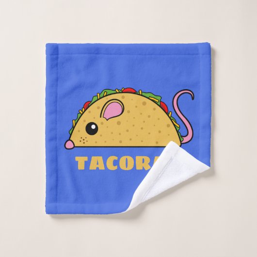 Taco Rat Badetuch Set (Waschlappen)