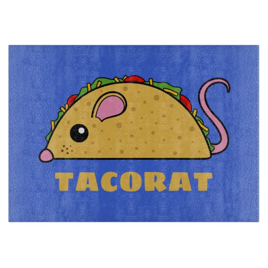 Taco Rat Cutting Board Schneidebrett (Vorderseite)