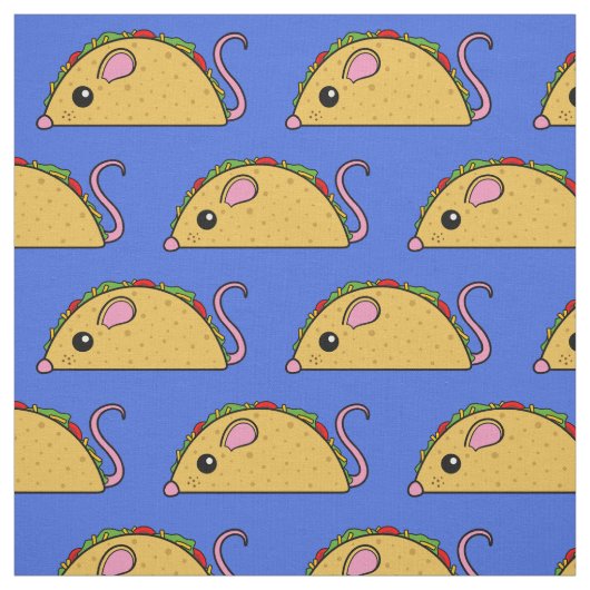 Taco Rat Fabric Stoff (Muster)