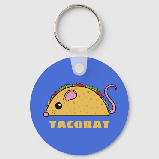 Taco Rat Keychain Schlüsselanhänger (Rückseite)