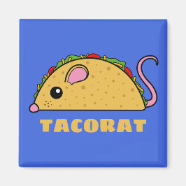 Taco Rat Magnet