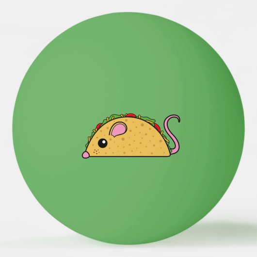 Taco Rat Ping Pong Ball Tischtennisball (Vorderseite)