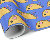 Taco Rat Wrapping Paper Geschenkpapier (Rolleneckpunkt)