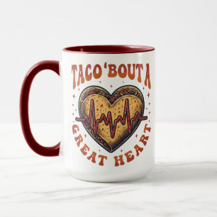 Taco-Riesen-Herz-Cinco-De-Mayo-Krankenschwester Tasse
