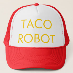 TACO-ROBOTER Frank Rositano Fernlastfahrer-Hut Truckerkappe