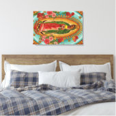 Taco Saint Canvas Print Leinwanddruck (Insitu (Schlafzimmer))