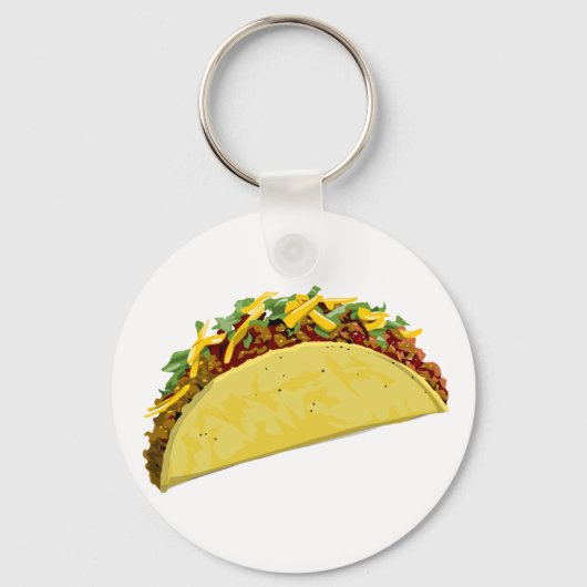 Taco Schlüsselanhänger (Vorderseite)