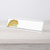 Taco Schreibtischnamensplakette (Vorderseite )
