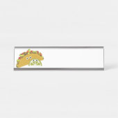Taco Schreibtischnamensplakette (Vorderseite )