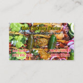 Taco service Business Cards Visitenkarte (Vorderseite)
