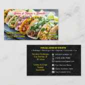 TACO-SERVICE-GESCHÄFTSKARTEN VISITENKARTE (Vorne/Hinten)
