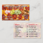 Taco-Service-Geschäftskarten Visitenkarte (Vorne/Hinten)