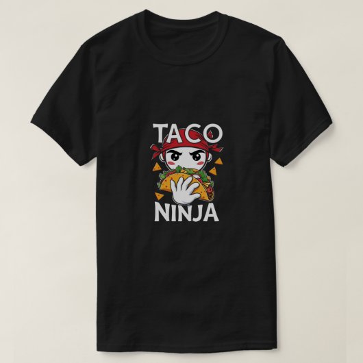 Taco Shirt - Funny & Tasty (Design vorne)