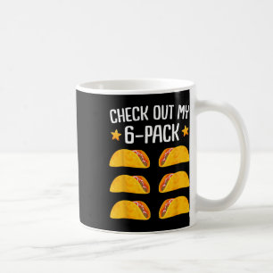 Taco Six Pack Cinco de Mayo Fiesta Männer und Frau Kaffeetasse