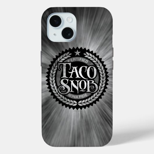 Taco Snob - lustiger Taco-Liebhaber Case-Mate iPhone Hülle (Rückseite)