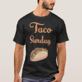 Taco-Sonntag T-Shirt (Vorderseite)