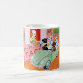 Taco-Spaß Labradors Malerei Kaffeetasse (Mittel)