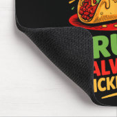 Taco Spaß Trumps verhüllen Taco Amerika Mousepad (Ecke)