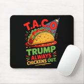 Taco Spaß Trumps verhüllen Taco Amerika Mousepad (Mit Mouse)