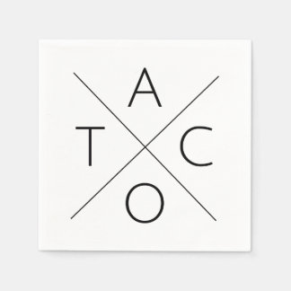 Taco (Spielen auf Fixer Upper, Waco) Wortart Serviette