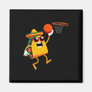Taco spielendes Skelett für Cinco De Mayo-Feier  Magnet