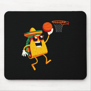 Taco spielendes Skelett für Cinco De Mayo-Feier Mousepad