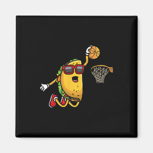 Taco spielendes Skelett Mexicanischer Cinco De May Magnet