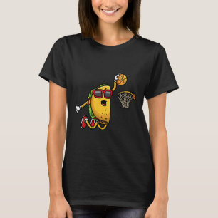 Taco spielendes Skelett mexikanischer Cinco De May T-Shirt