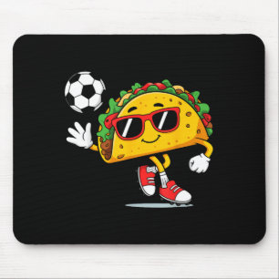 Taco spielt Fußball mexikanischer cinco de mayo So Mousepad