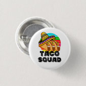 Taco Squad, Cinco de Mayo Button (Vorne & Hinten)