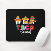 Taco Squad Cinco De Mayo Funny Niedlich mexikanisc Mousepad (Mit Mouse)