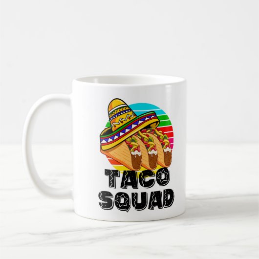 Taco Squad, Cinco de Mayo Kaffeetasse (Links)