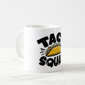 Taco Squad Kaffeetasse (Vorderseite Links)