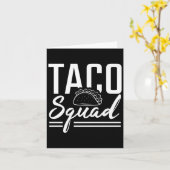 Taco Squad Premium Karte (Gelbe Blume)