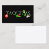 Taco-Stände Visitenkarte (Vorne/Hinten)