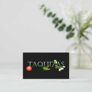 Taco-Stände Visitenkarte