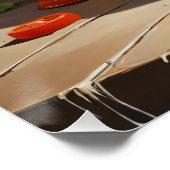 Taco Still Life Poster (Ecke)