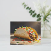 Taco Still Life Postkarte (Stehend Vorderseite)