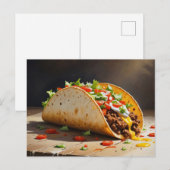 Taco Still Life Postkarte (Vorne/Hinten)