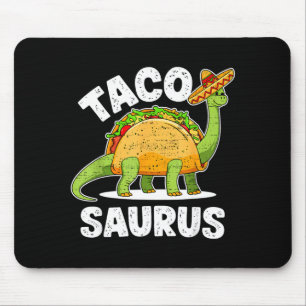 Taco T Rex Dinosaur Dino Cinco de Mayo Jungen Mousepad
